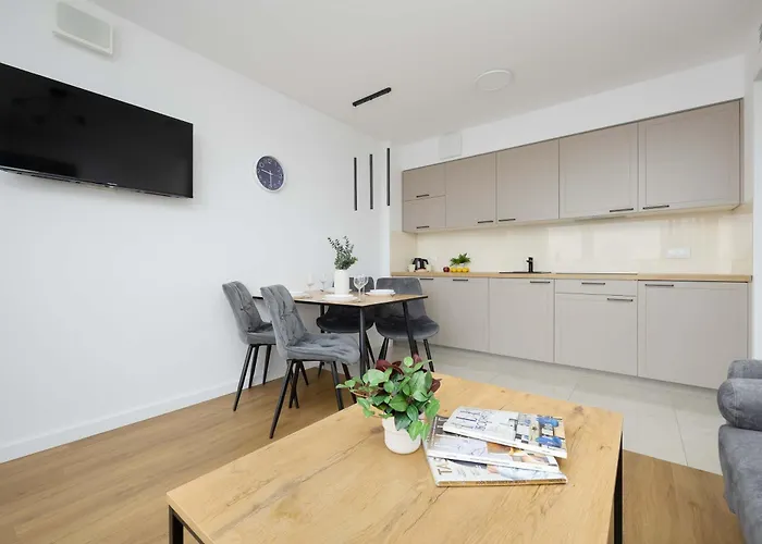 Apartment Ursynow With Desk & Balcony By Renters *