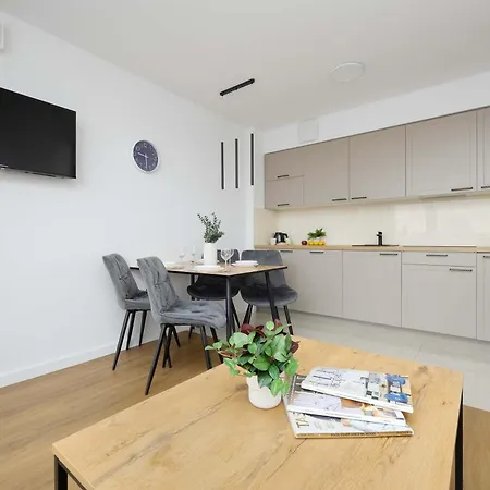 Appartement Ursynow With Desk & Balcony By Renters *