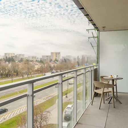 Apartman Ursynow With Desk & Balcony By Renters *