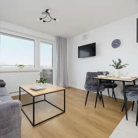 Appartement Ursynow With Desk & Balcony By Renters *